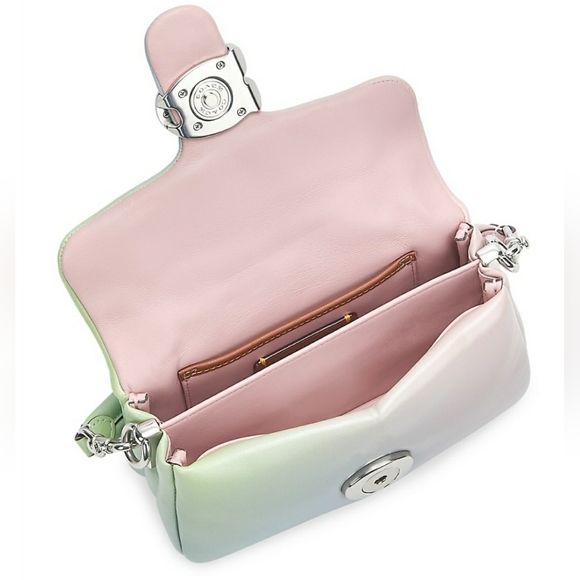 COACH Pillow Tabby Ombré Leather Shoulder Bag 18 - Picture 8 of 10